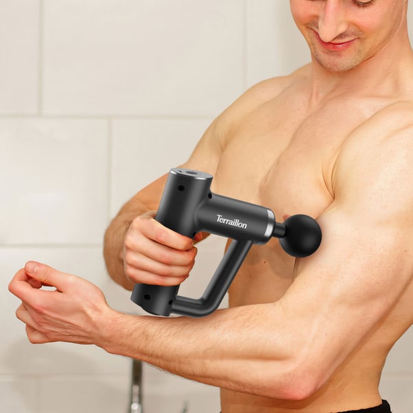 Massasjepistol Fitness Massager 4 tilbehør og USB-C