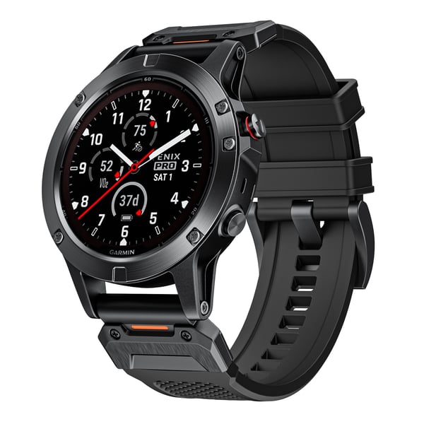 Garminin taktinen kelloranneke 26 mm Black
