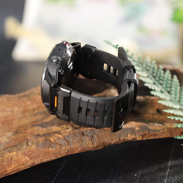 26 mm klokkerem for Garmin Fenix 3/5/5X/6X/7X Black