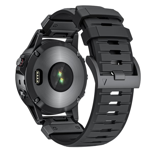 26 mm klokkerem for Garmin Fenix 3/5/5X/6X/7X Black