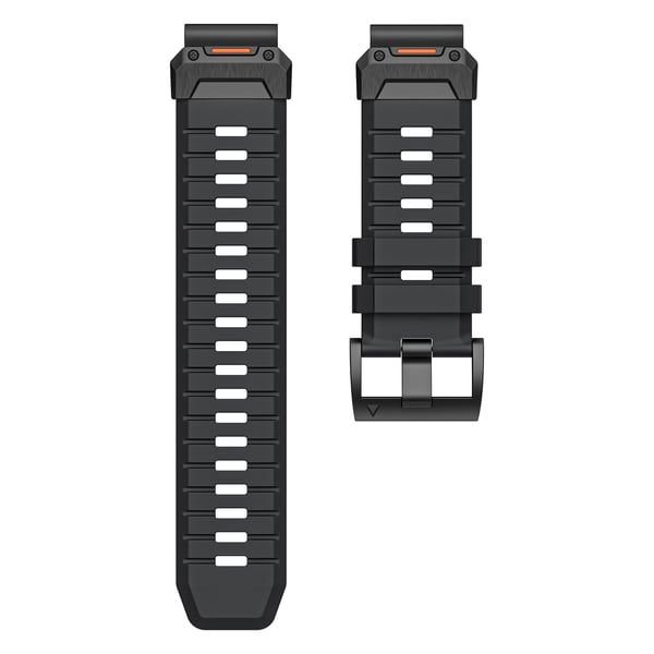 26 mm klokkerem for Garmin Fenix 3/5/5X/6X/7X Black