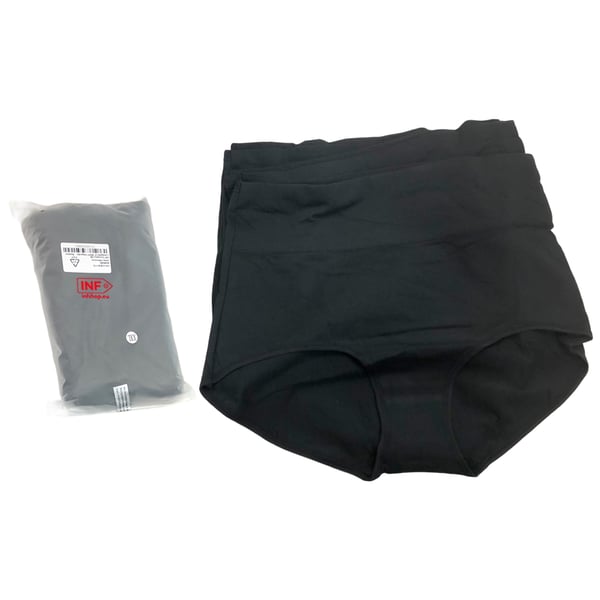 Højtaljede trusser (5-pak) Black XXL