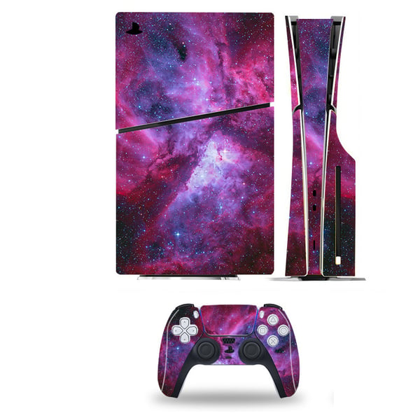 Skin Stick Protective Skin til PS5 Slim Console Purple