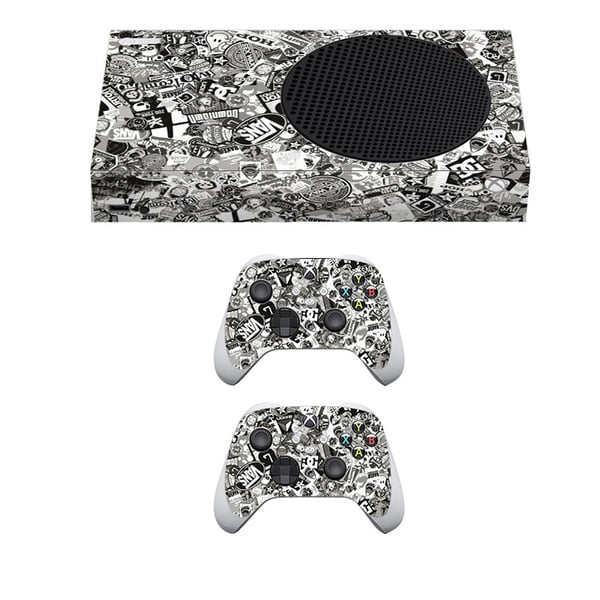 Xbox Series S -konsolin suojakalvosarja Black+White