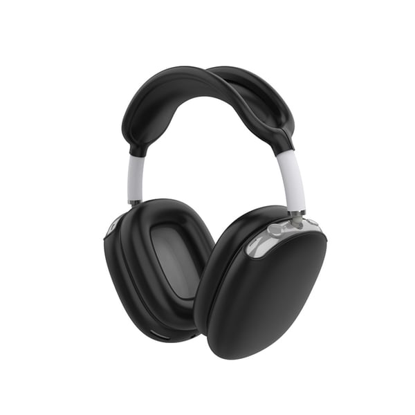Silikonbeskyttelse for AirPods Max hodetelefoner og bøyle Black