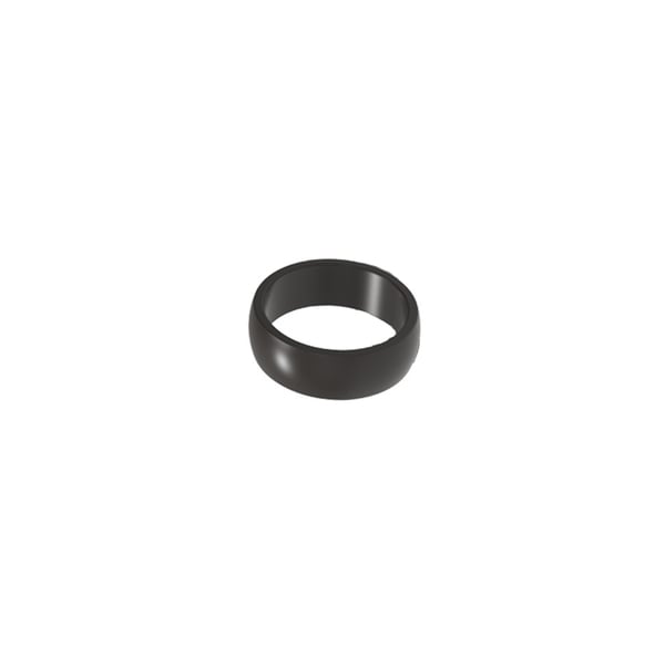 Universell silikonring for å beskytte originale ringer Black 10#26.4*8mm