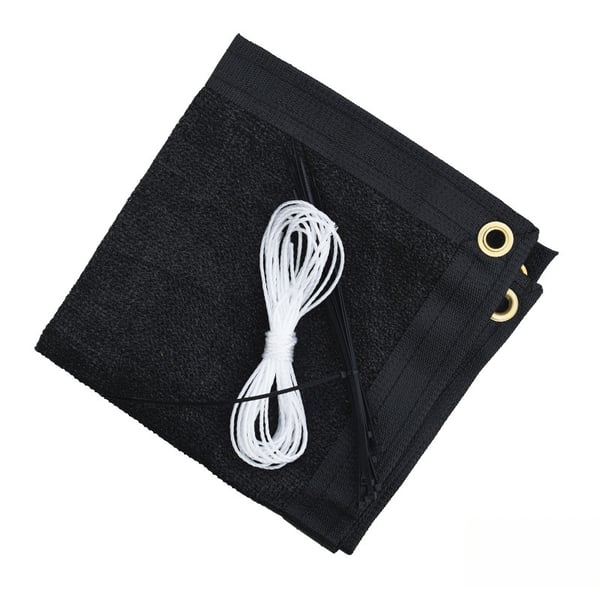 Balkongskjerm for personvern Black