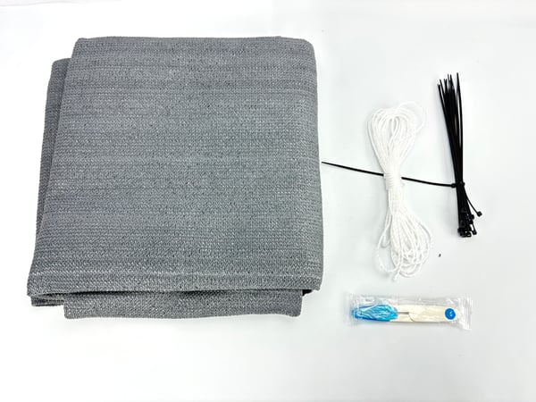 Parvekkeen yksityisyysseinä Grey