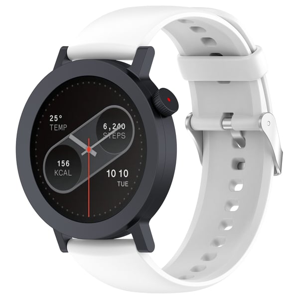 Silikonklokkerem for CMF Watch Pro 2 White