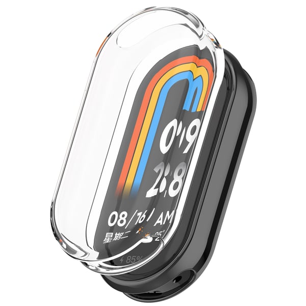Xiaomi Mi Band 9/9 NFC TPU suojakotelo Transparent