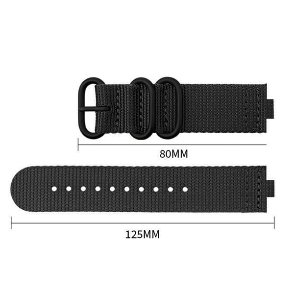 Nylon klokkerem til Garmin Vivoactive Acetate Black