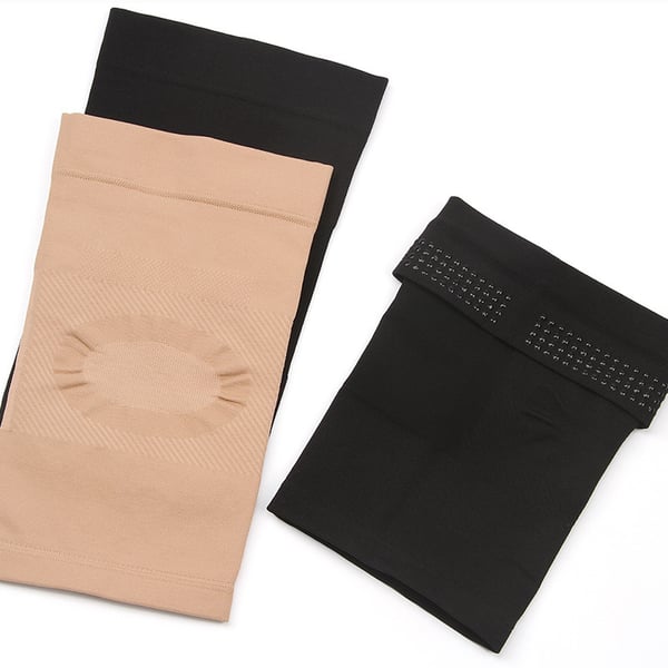 Högkvalitativa anti-slip kompressionsknäärmar Black S