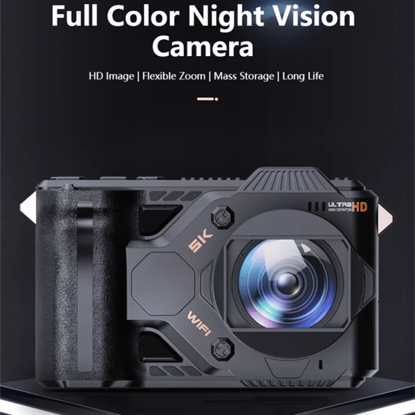 Dark Vision-kamera med 50x zoom og 1080P video
