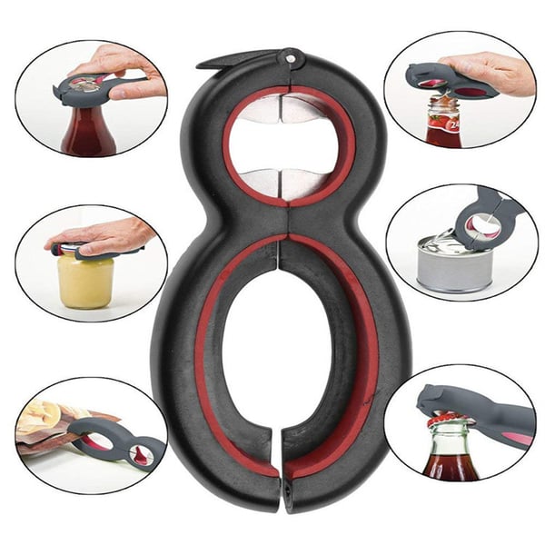4-in-1 monitoiminen tölkinavaaja