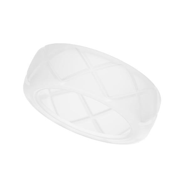 Ringbeskyttelse til Oura Ring Gen 3 - Gennemsigtig silikonebeskyttelse til smart ring White S