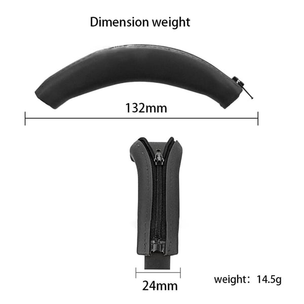Ekstra øreputer til Sony WH-H910N hodetelefoner Black