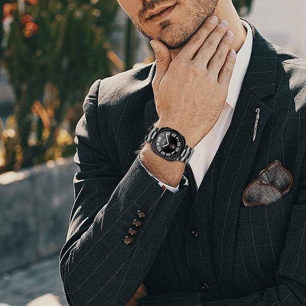 Iron Man klokkerem for Samsung Galaxy Watch Ultra 47MM Black