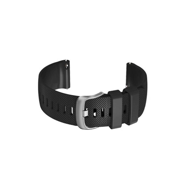 22 mm klokkerem – kompatibel med Garmin, Samsung, Huawei og mer Black