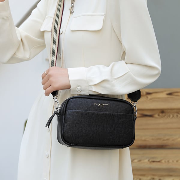 Skulderremveske Crossbody-veske i ekte skinn