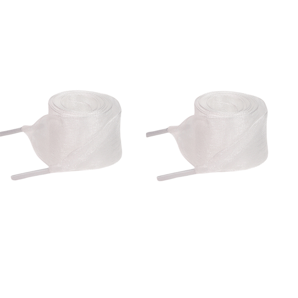 Skire Organza Ribbon Skolisser - 120cm White