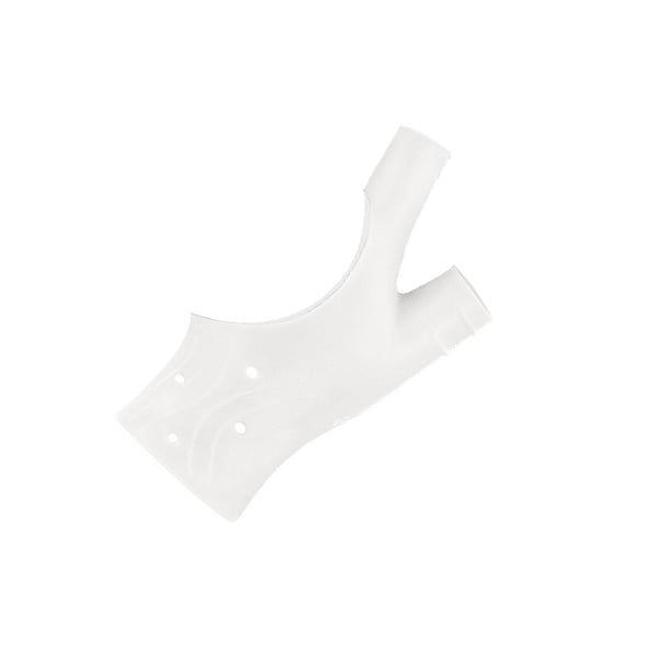 To-Finger Handske, Blød og Elastisk Tommelfingerbeskytter med Kompressionspasform Transparent