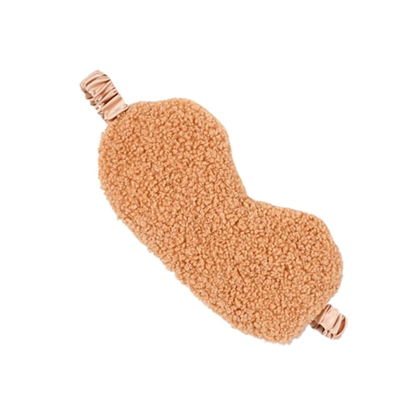 Plysj teddybjørn øyemaske Khaki