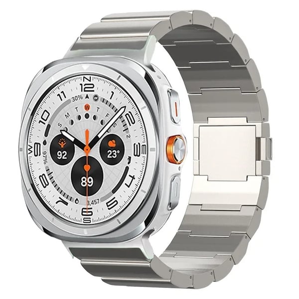 Titanium magnetrem til Samsung Galaxy Watch 7 Ultra Silver