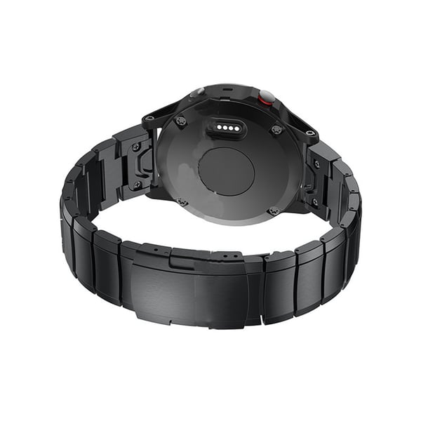 Urrem Quick Release til Garmin Smartwatches Black 20 mm