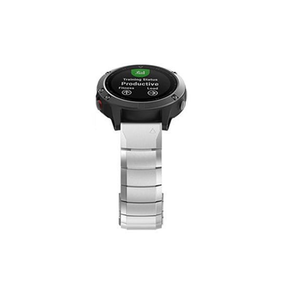Urrem Quick Release til Garmin Smartwatches Silver 20 mm
