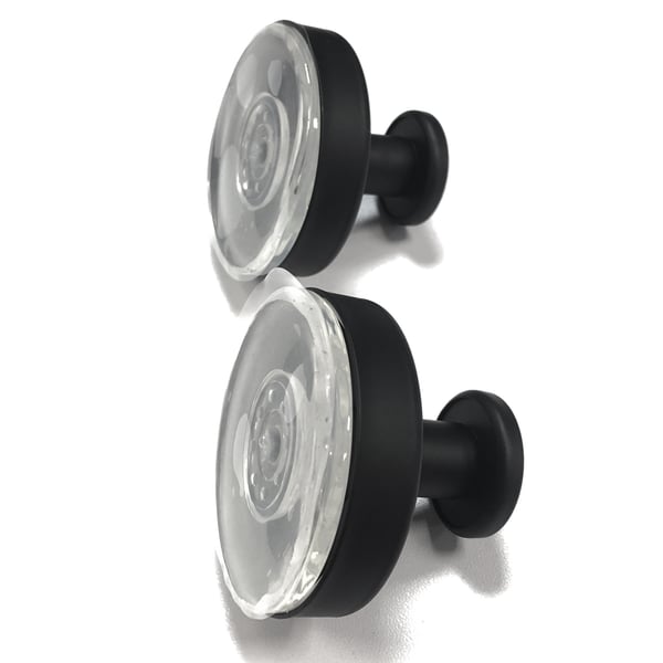 Koukut imukupilla, 2 kpl Black
