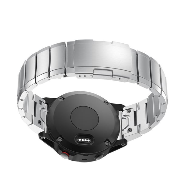 Hurtigudløser Titanium Urrem til Garmin Fenix 7X 6X Pro 5X Plus Silver 22 mm
