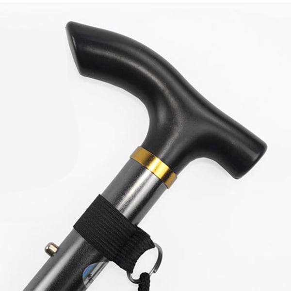 Foldbare trekkingstave til vandreture Black