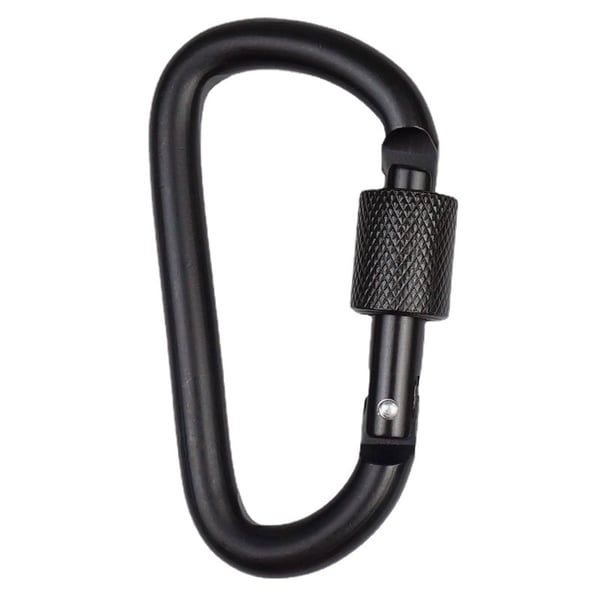 D-formad karabinhake (4-pack)