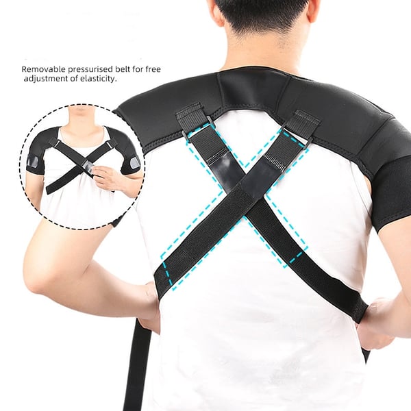 Olkapäätuki optimaalisella puristuksella XXL/XXXL