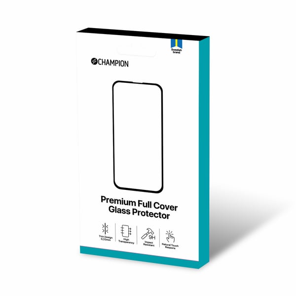 Skjermbeskytter iPhone 16 Pro Svart
