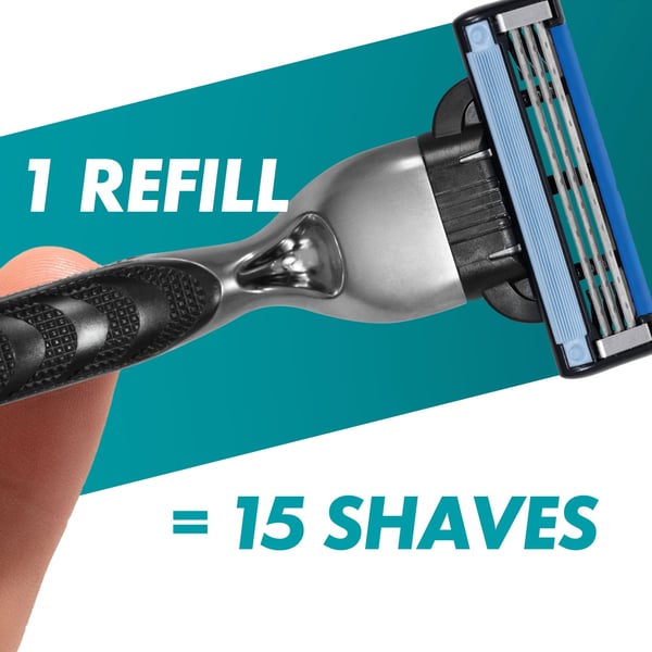 Rakblad Mach3 5st