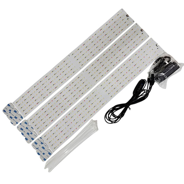 LED-vækstlyspanel med EU-adapter