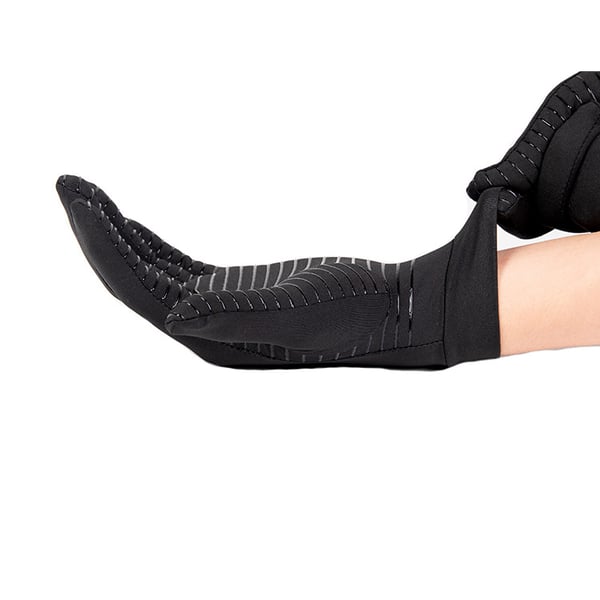Cykelhandskar i kopparfiber - Full Finger Touchscreen M