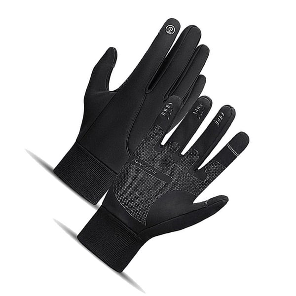 Sorte termiske handsker for ultimativ varme M