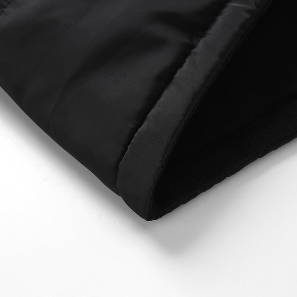 Opvarmet vest med dobbelte kontroller, konstant temperatur og varme Black+Grey XL