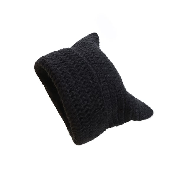 Lekfull Devil Stickad Mössa Black