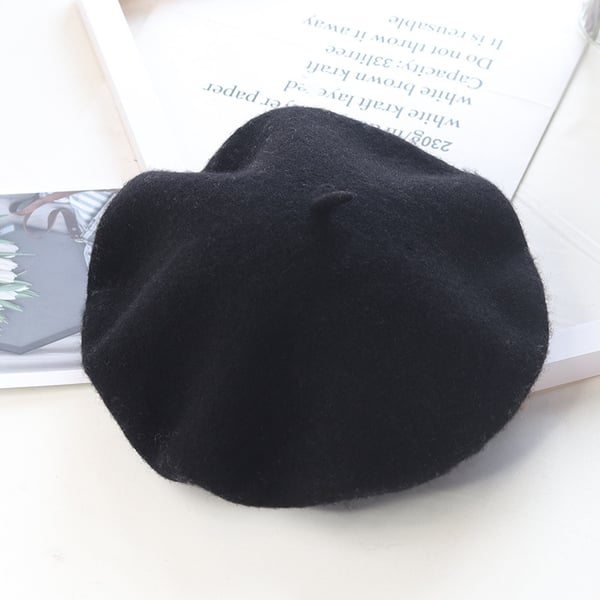 Kashmir baret Black