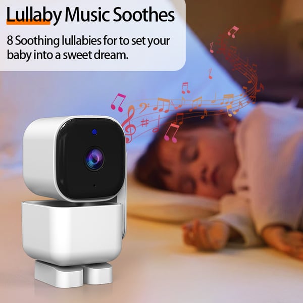 Smart Video Monitor med 5'' LCD-skjerm og 720P HD-kamera