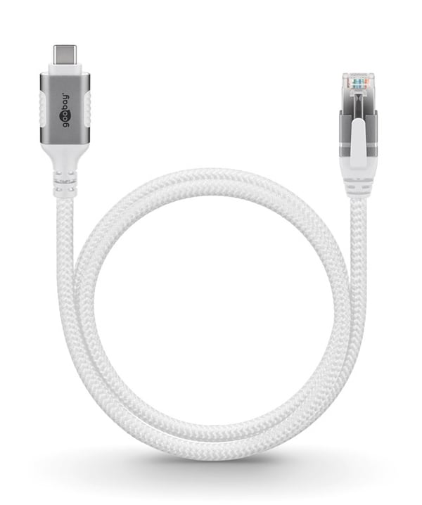 Ethernet-kaapeli USB-C™ 3.1 - RJ45, 15 m