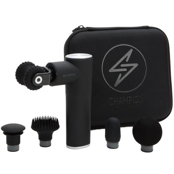 Massasjepistol Compact Power 3300RPM 1800mAh MG400 Svart/Sølv