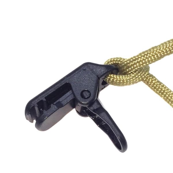Teltklips kraftig, markiseklemmesett for camping, backpacking, fotturer (50-pakning)