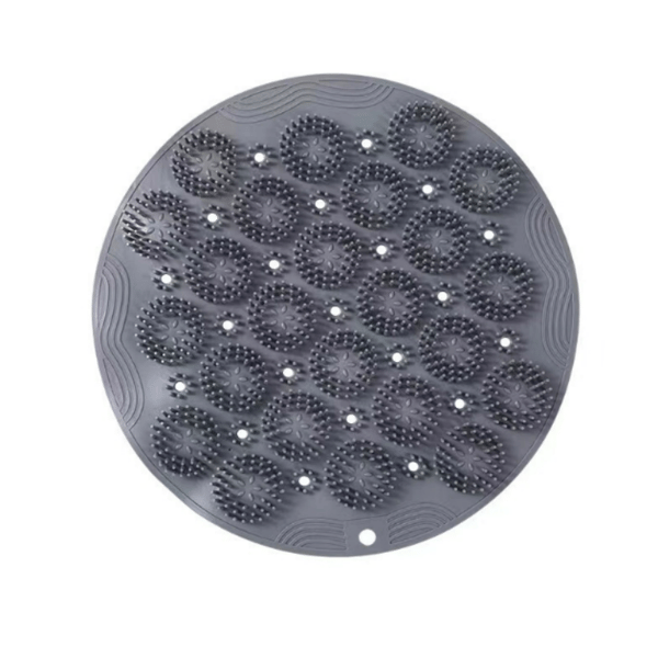 Silikoninen suihkujalkahierontamatto Grey