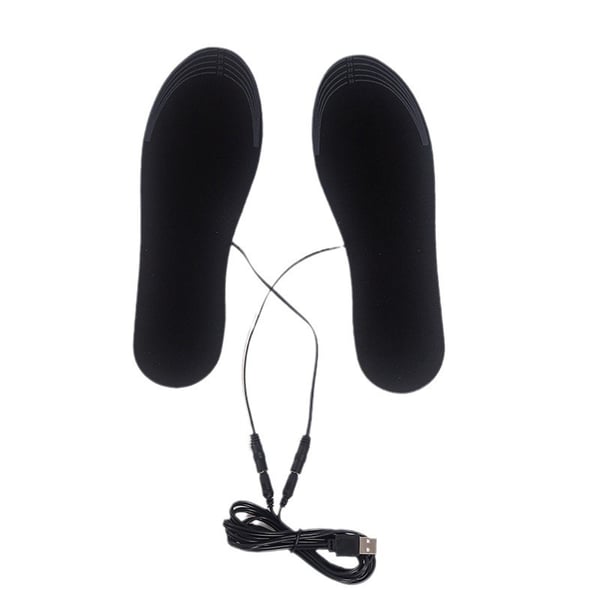 Opvarmede såler med USB-opladning