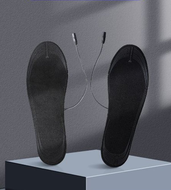 Opvarmede såler med USB-opladning