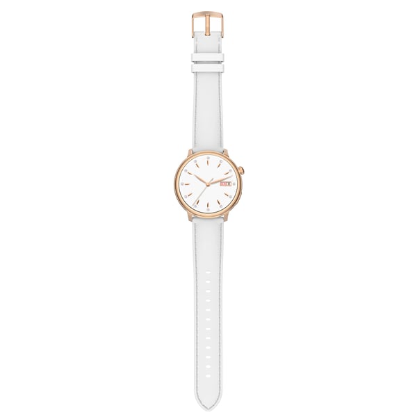 Smartwatch med puls-, blodtryks- og iltmåling White